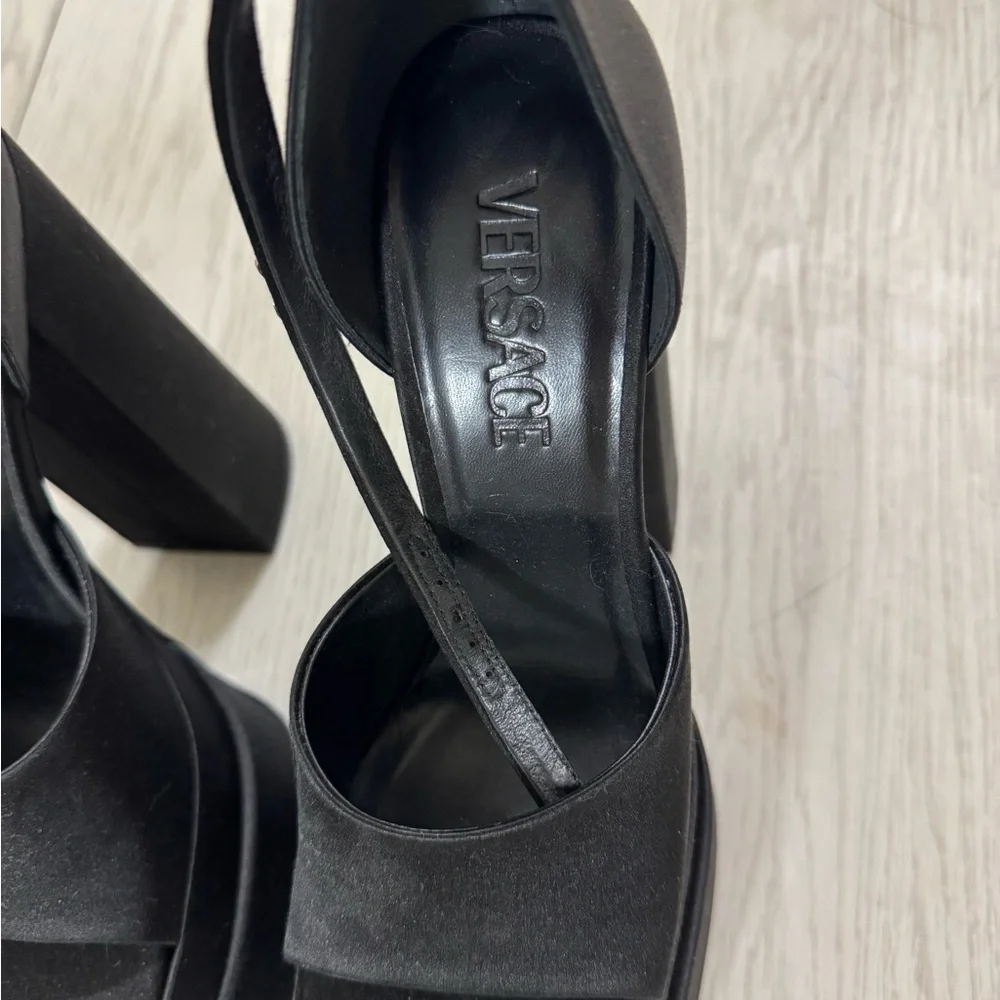 Versace Aevitas Single-Platform Pumps